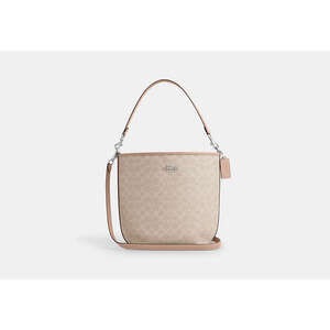 City Large Bucket Bag In Signature Canvas